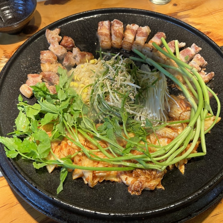  [양재/양재시민의숲역 맛집] 삼겹살,목살 맛집 아랑솥뚜껑 (feat.냉면)