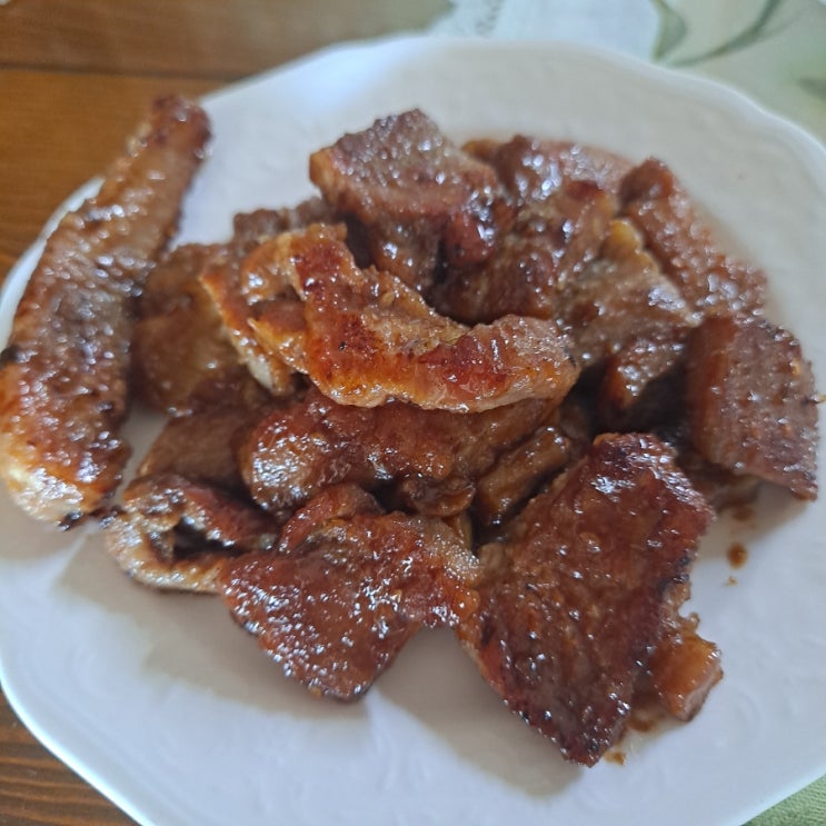  한끼 뚝딱! 글라이드 청계 수제 꿀갈비