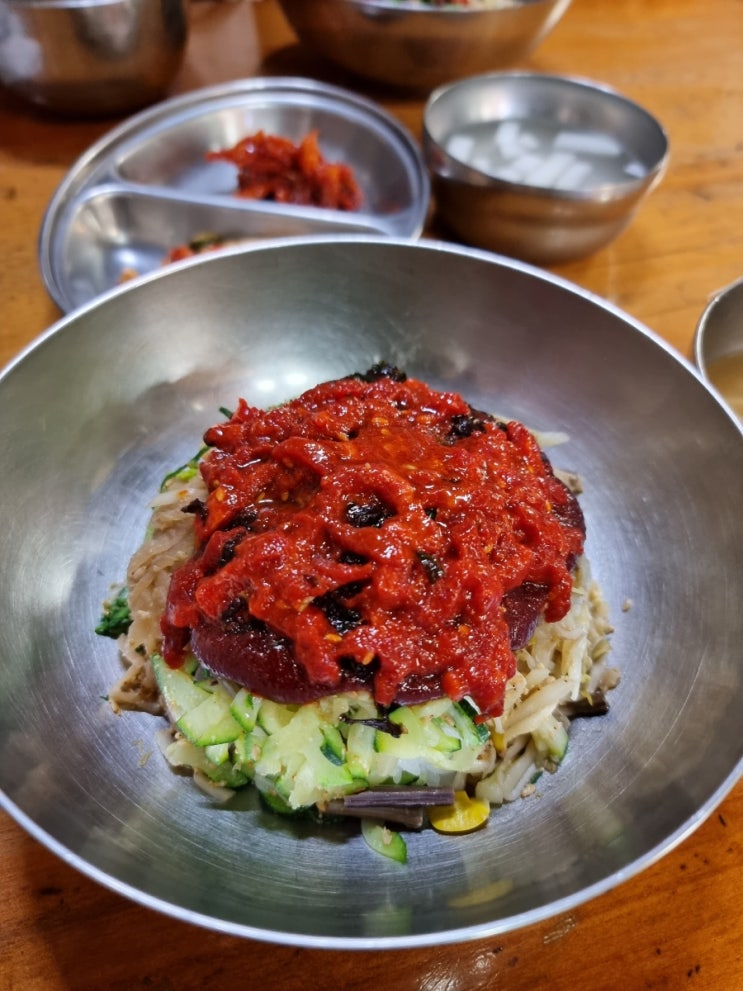  진주한식맛집 / 제일식당 / 육회비빔밥 / 진주성맛집