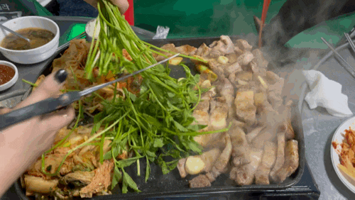  안산미나리삼겹살 흑돼지 원곡동맛집 소근소근 후기 (내 최애고깃집!!)
