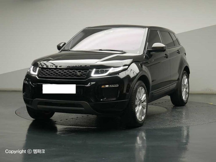  랜드로버 이보크 중고차 느낌 있더라