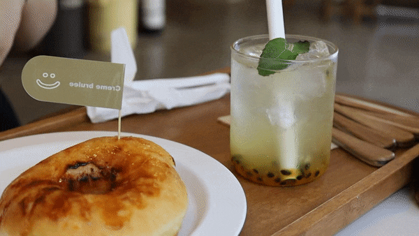  창원 도넛과 커피가 맛있는 가로수길 카페 [컵넛 : Cupnut]
