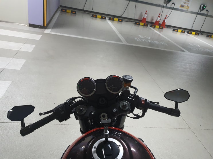  Z900RS 2019 - 대구공돌 바엔드 + 바엔드 미러 장착