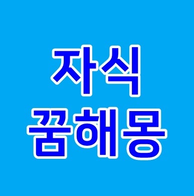 자식꿈해몽 자식이 죽는꿈 잃어버리는 꿈 다치는 꿈 때리는꿈