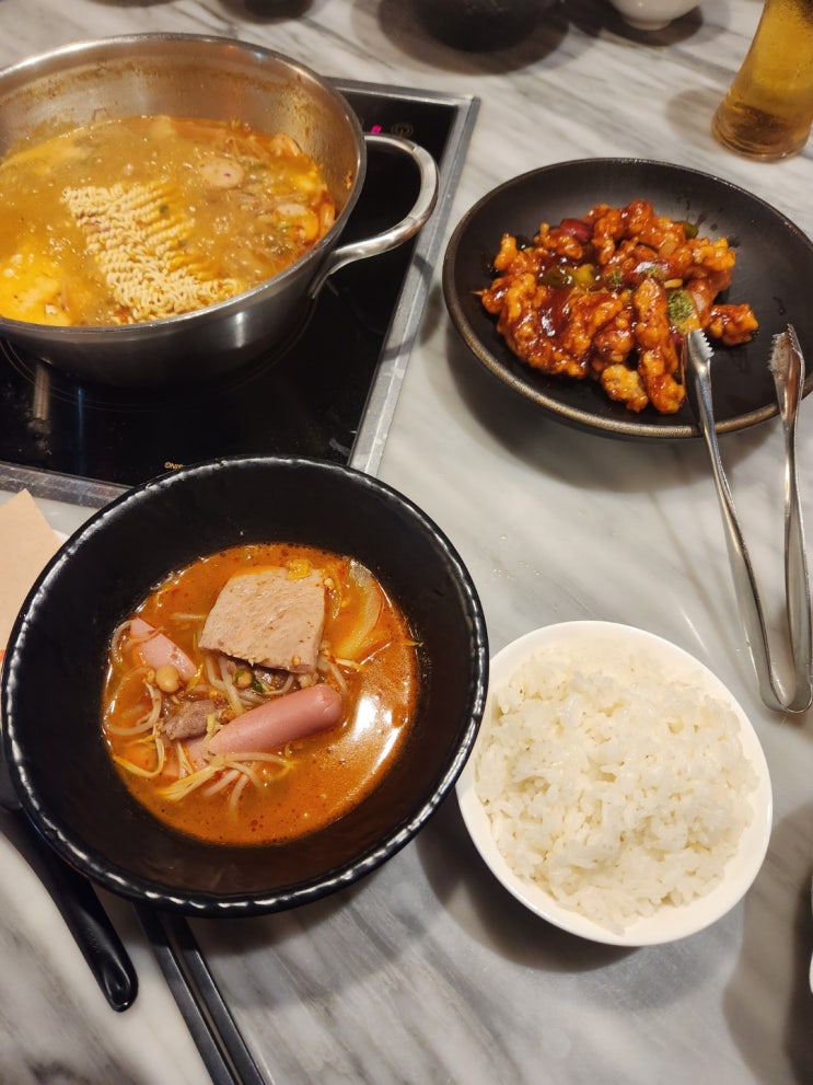 [판교역] 중독성 강한 마라부대찌개 : 제이스팟 (J-SPOT) / 점심메뉴 추천 / 미국식중식 전문점