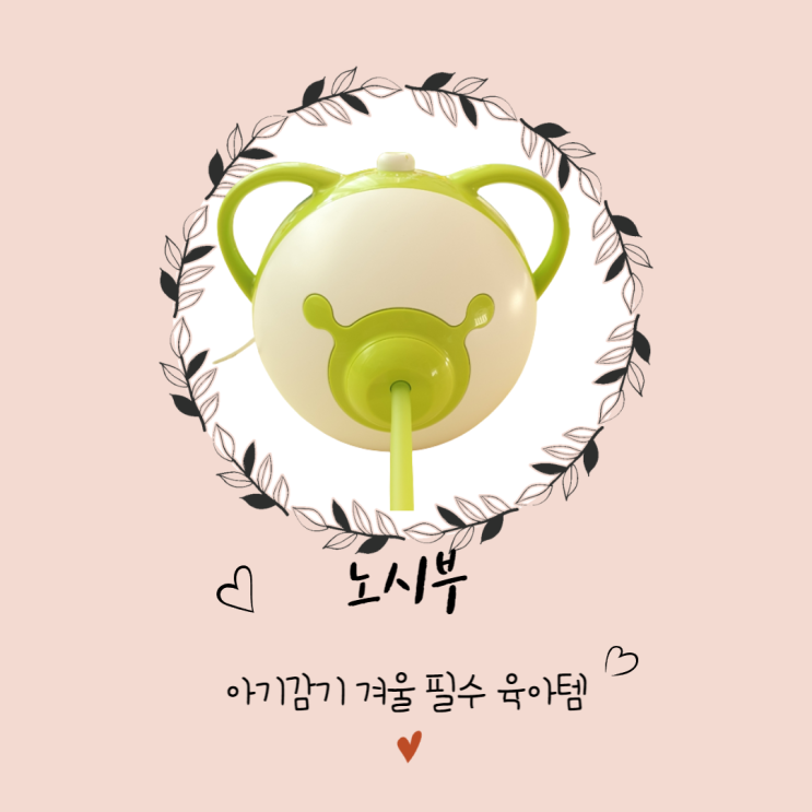  노시부 아기 겨울 필수품 노시부콧물흡입기(내돈내산)