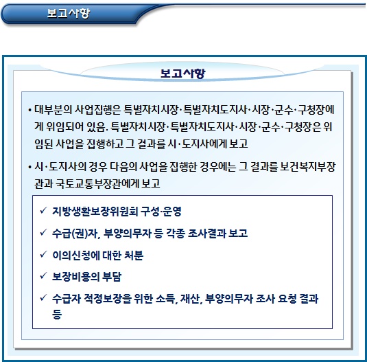 지방생활보장위원회의 조직과 구성