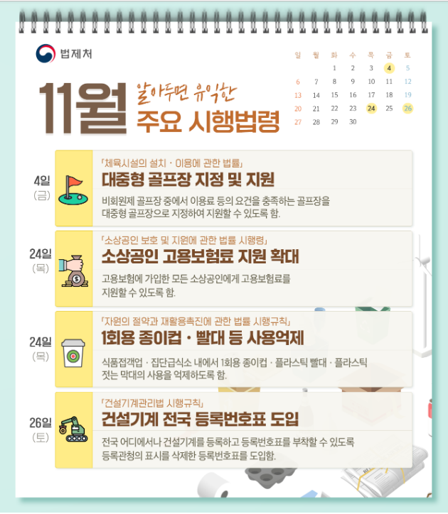 종이컵·플라스틱 빨대...매장내 1회용품 사용 제한 「자원의 절약과 재활용촉진에 관한 법률 시행규칙」, 11월 24일 시행_법제처 종이컵·플라스틱 빨대...매장내 1회용품 사용 제한 「자원의 절약과 재활용촉진에 관한 법률 시행규칙」, 11월 24일 시행_법제처