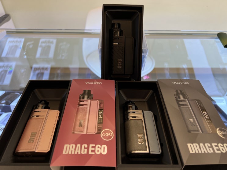  부푸)드래그 E60 기기 신규 입고