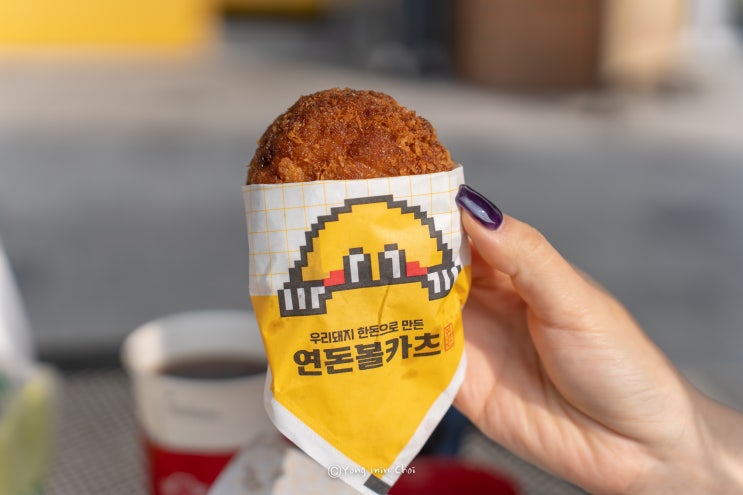  서해안 고속도로 매송 휴게소 맛집 연돈볼카츠