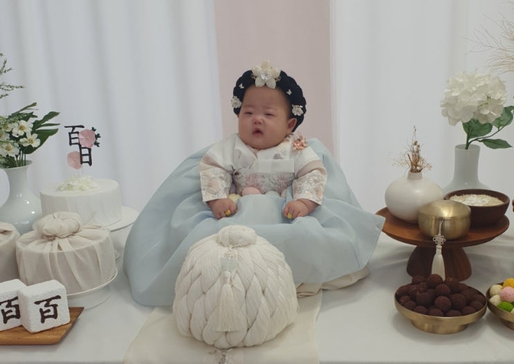  모모스튜디오, 백일사진 촬영 후기