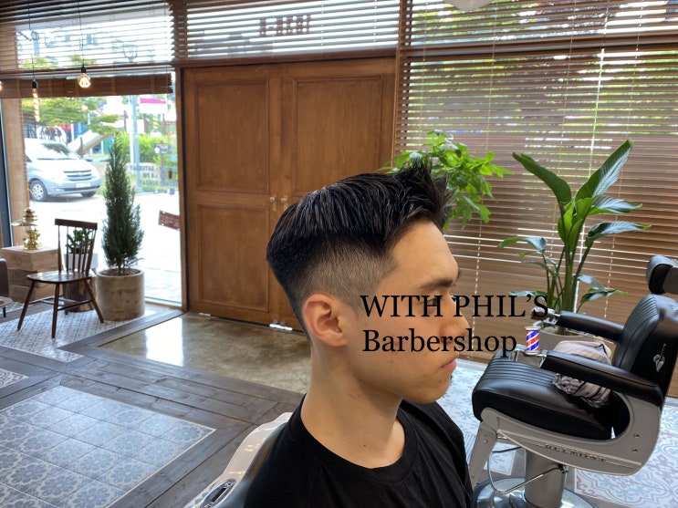  원주 바버샵 WITH PHIL'S Barbershop #3 - Ivy League cut (아이비리그) /