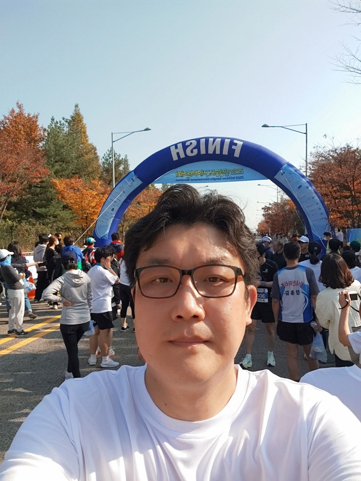  인천송도국제마라톤대회 10Km 참가 및 완주기념
