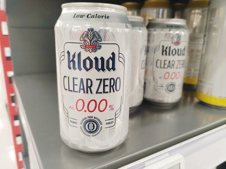  클라우드 클리어제로 알코올 ZERO 후기