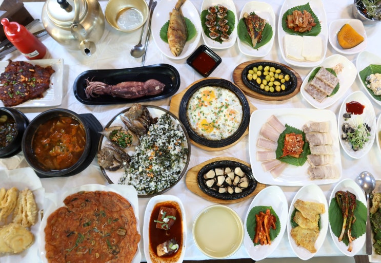  전주 먹거리 삼천동 막걸리골목 맛집 곡주마을 - 안주가 끝없이 나와