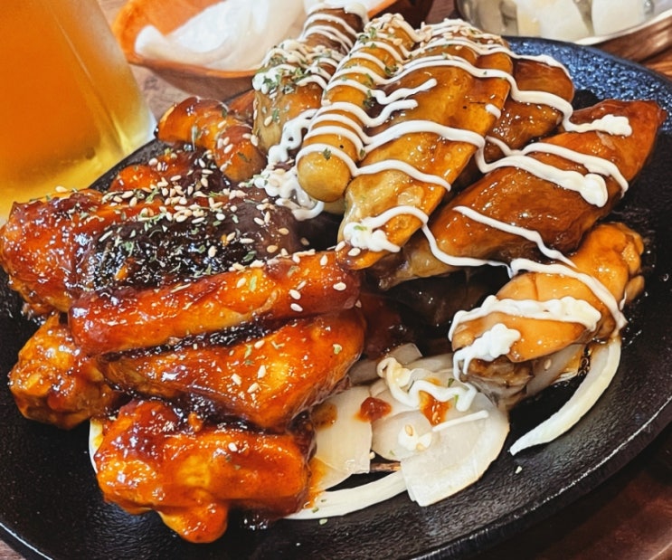  불향나고 맛 좋은 가능역 치킨 불아더숯불바베큐 의정부점