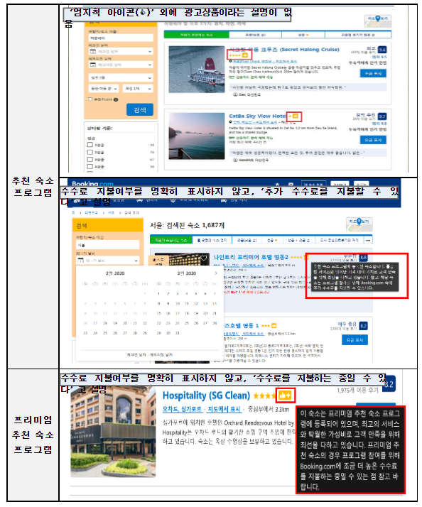 부킹닷컴, 아고다 등 2개 OTA 사업자의 기만적인 소비자 유인행위 제재 부킹닷컴, 아고다 등 2개 OTA 사업자의 기만적인 소비자 유인행위 제재