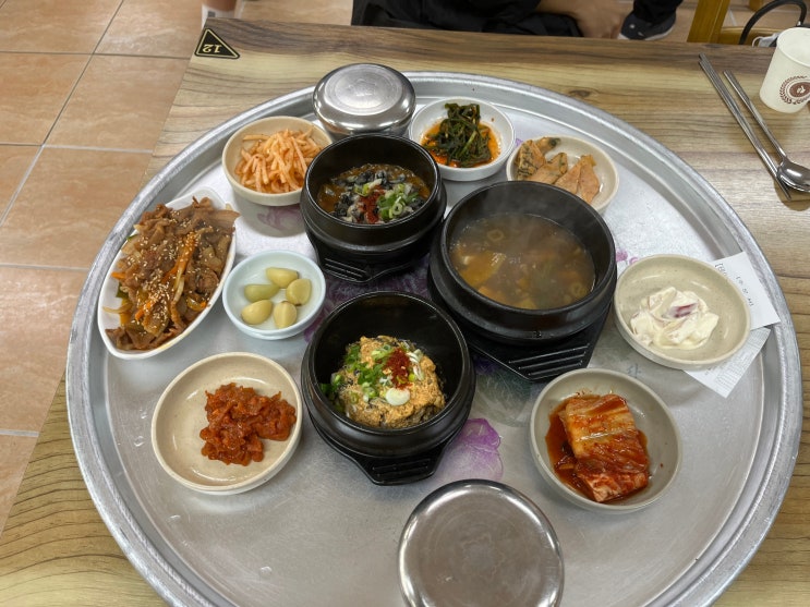  당진 우렁쌈밥 맛집 대아 우렁이 식당