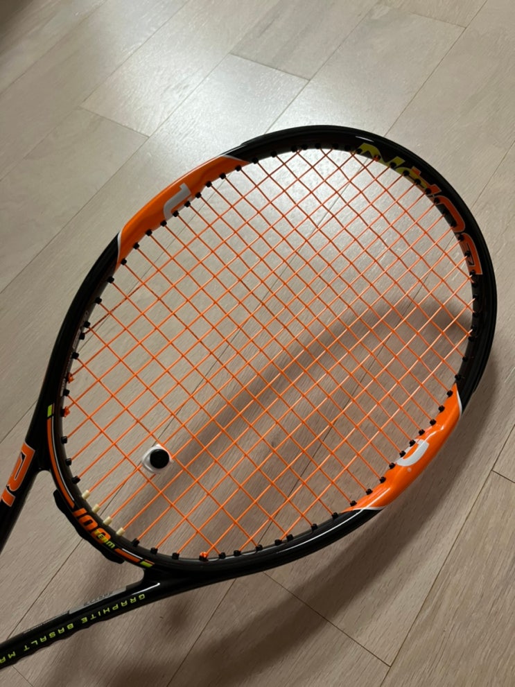 [윌슨]BURN 100 TEAM 267g 16/20 테니스 라켓 구매 후기