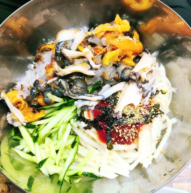  포항 죽도시장 물회맛집 영회해식당 가성비짱짱! 100프로과일육수 내돈내산(주차꿀팁)