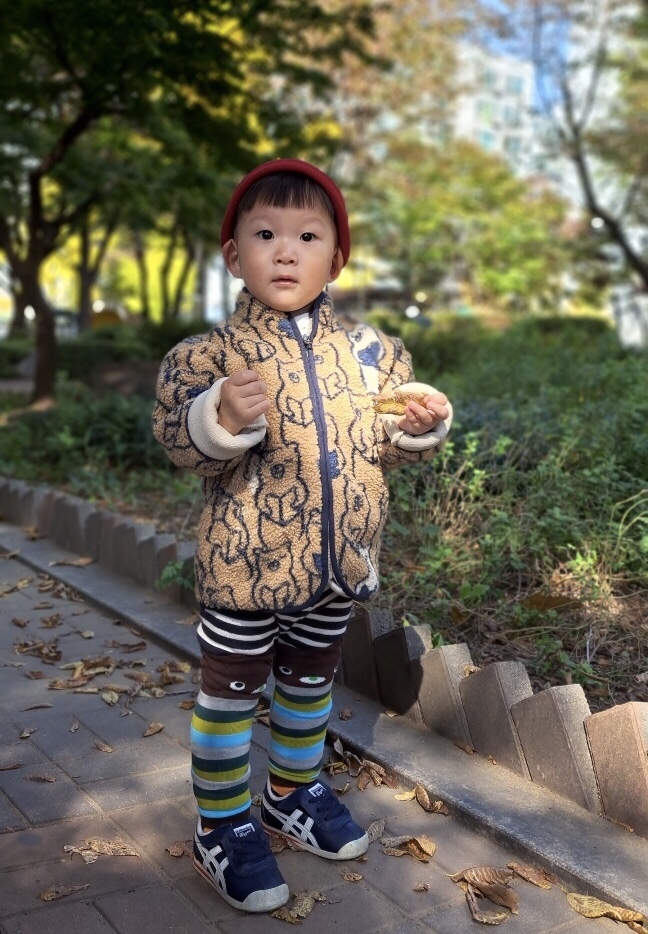 20개월아기 니모의 육아일상 단풍놀이 마스크적응 놀이터 짐짐펀 문센