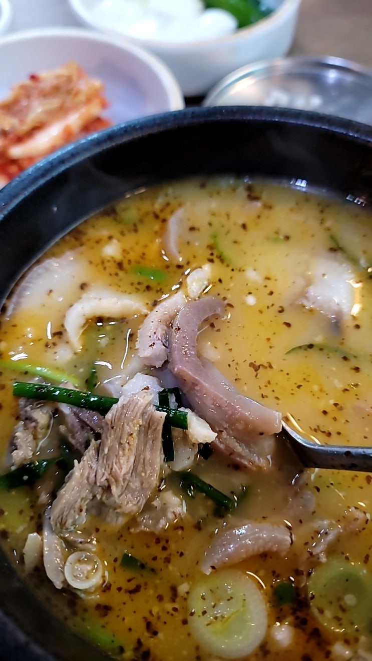  안산 반월공단 돼지국밥 진리옥 후기