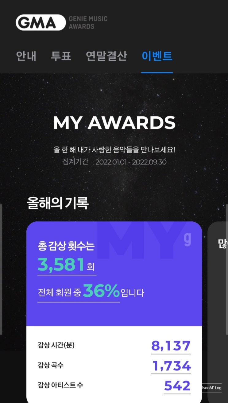  [주간일기] 올해의 노래_ song of the year
