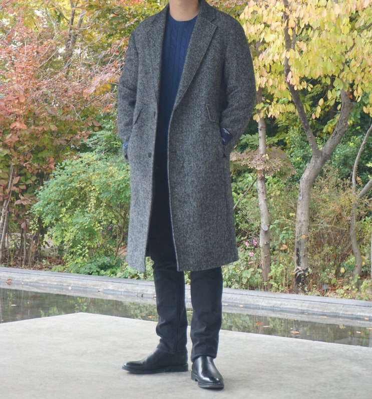  가넷 옴므 코트 포인트 주기 좋아 남자 아우터 추천
