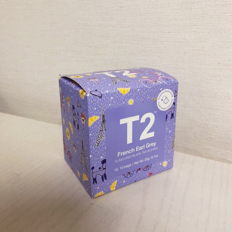  [호주 기념품] T2 프렌치 얼그레이 티 French Earl Grey Tea (호주 프리미엄 티브랜드)