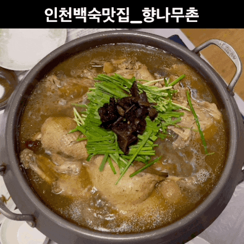  인천 백숙 맛집_연수구 맛집 <향나무촌 >