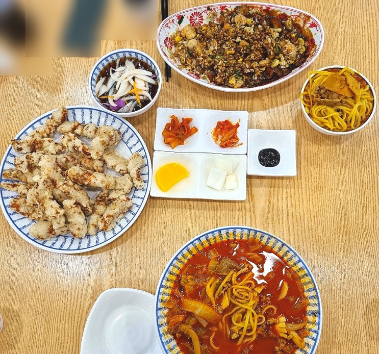  [중마동맛집] 마성짬뽕에서의 추천메뉴 '볶음밥' (feat.탕수육은 기본)