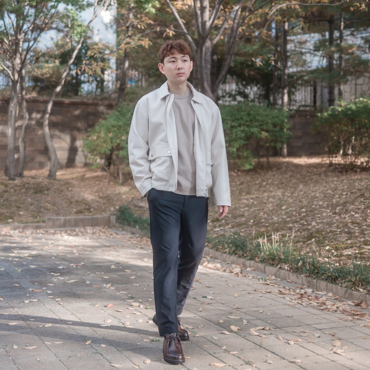  애슬레저 브랜드 안다르, 신축성까지 완벽했던 남자 기모 슬랙스 검정 코디