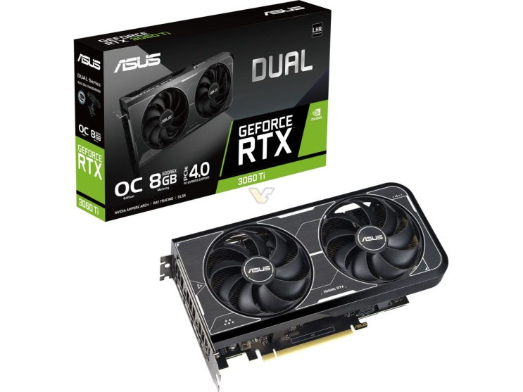  (에이치아이티 X 컴이쥬) ASUS, GeForce RTX 3060 Ti GDDR6X 기반의 새로운 DUAL 디자인 공개