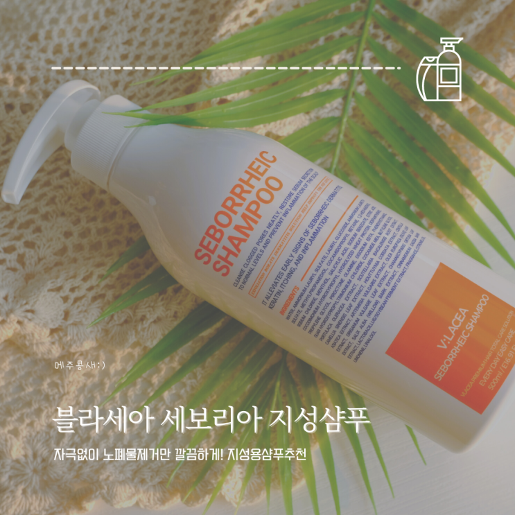 간편하게 비듬없애는 방법 찾았다 :: 블라세아 세보리아 샴푸