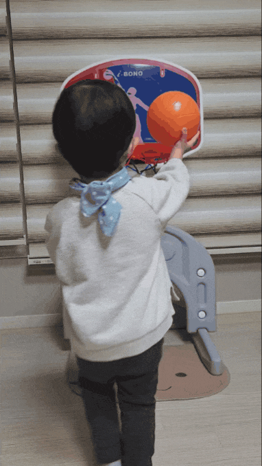  아기 농구골대 골프 축구 까지 3in1 높이조절 멀티농구대