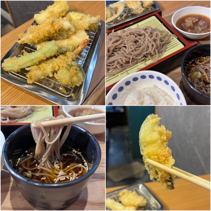 부산 경성대맛집 모밀 튀김오마카세 텐동 텐짱 부경대밥집 내돈내산 후기