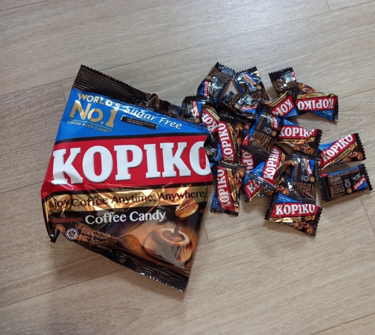  드라마 작은 아씨들 남지현이 먹었던, PPL 많은 kopiko 캔디. 궁금해서 내돈내산 코피코 sugar free 커피캔디