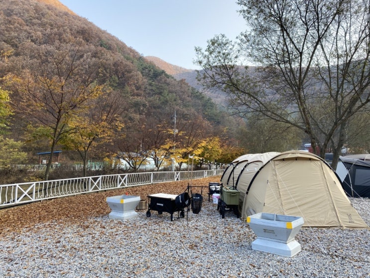  (21년 11월) 충북 제천 가마실캠핑장