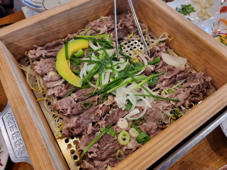  부평 일공공샤브 편백찜 샤브샤브 다먹자