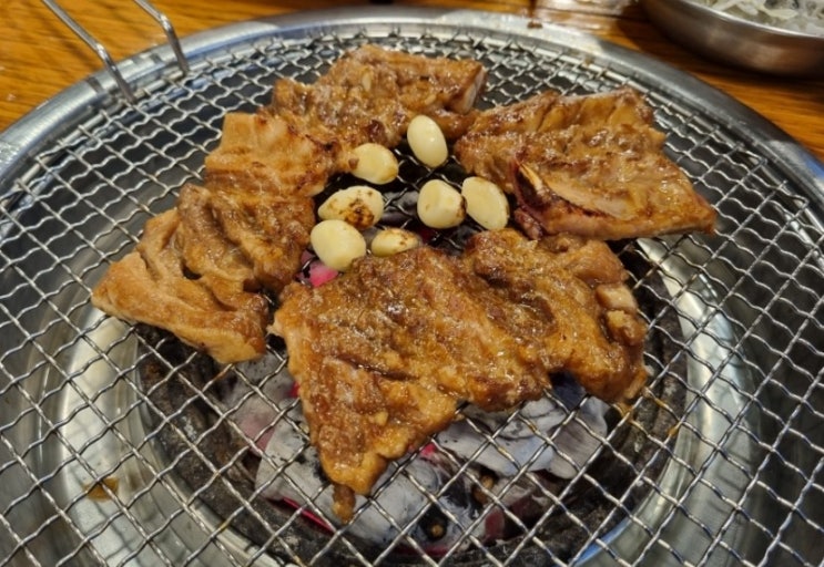  양산 물금 가성비 좋은 갈비 맛집:: 전원 숯불
