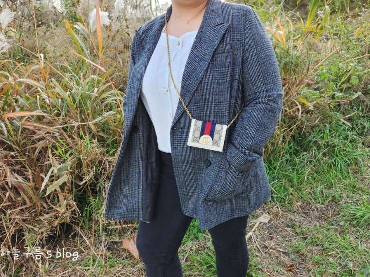 구찌 오피디아 지갑 리폼, 도시백 체인스트랩으로 간편하게