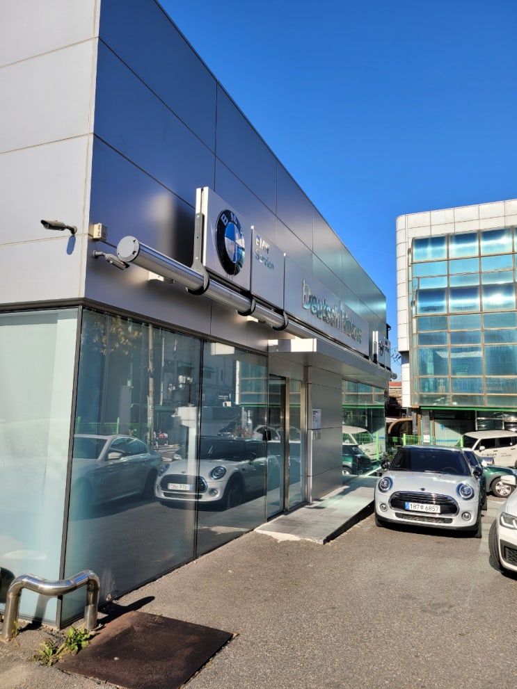  BMW 730Ld 엔진오일 교체 작업. 양재서비스센터 방문