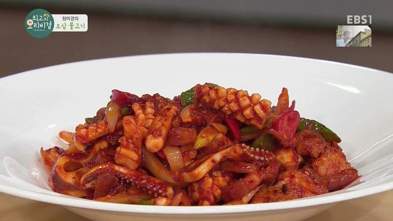 최고의 요리비결 정미경 버섯솥밥 애느타리버섯무침 매운무조림 무나물 참치고추장찌개 묵....
