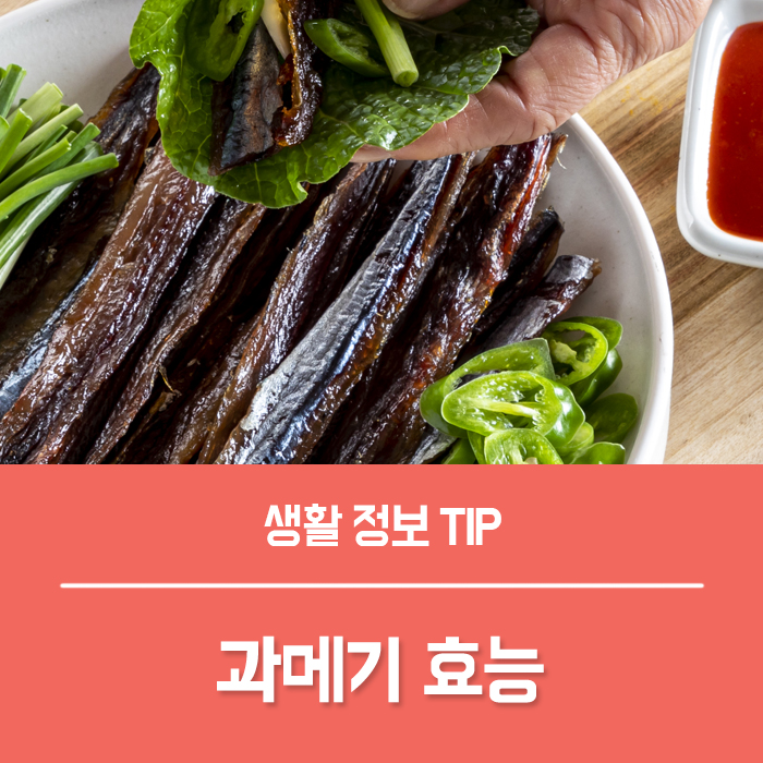 제철 과메기 효능 6가지, 과메기 먹는법