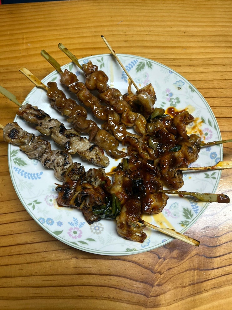  캠핑음식 간단술안주 추천 꼬치의달인 대박 맛있어요