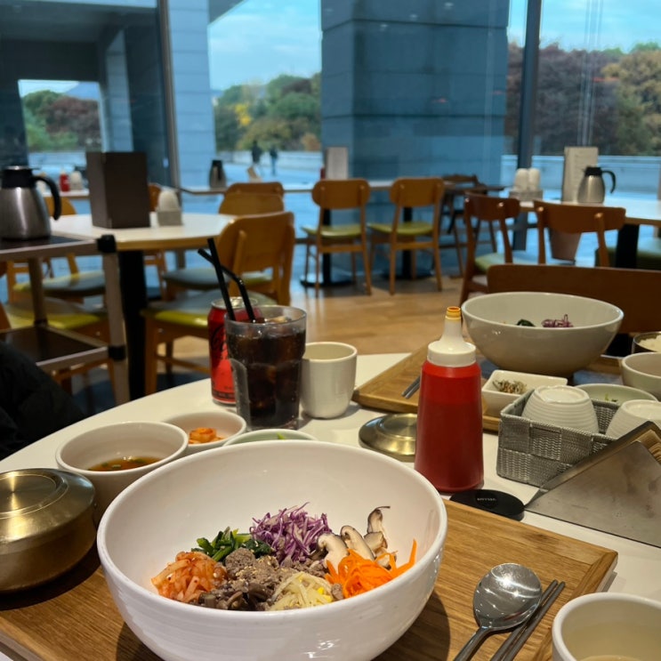  국립중앙박물관 맛집 경천사탑 두레 식당