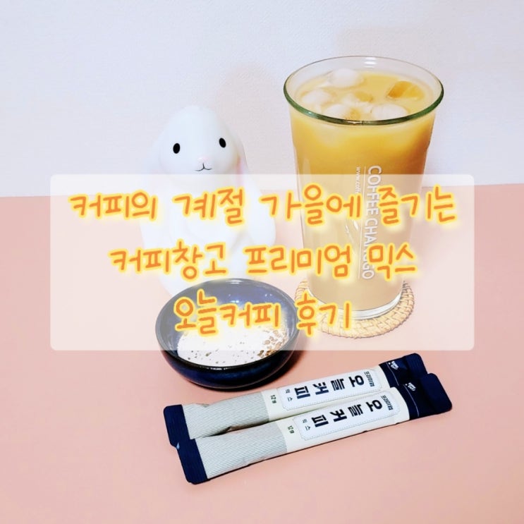 [커피창고 5기] 커피의 계절 가을에 즐기는 프리미엄 믹스 오늘커피 후기 (feat. 원두커피 쇼핑몰)