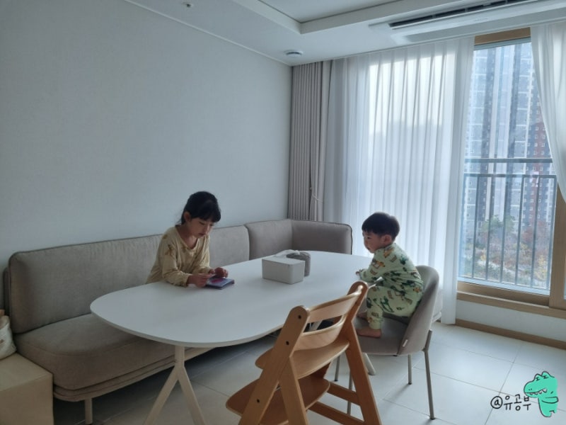 한샘 리빙다이닝 유로 604 로쉬 다이닝 식탁 4인가족 후기