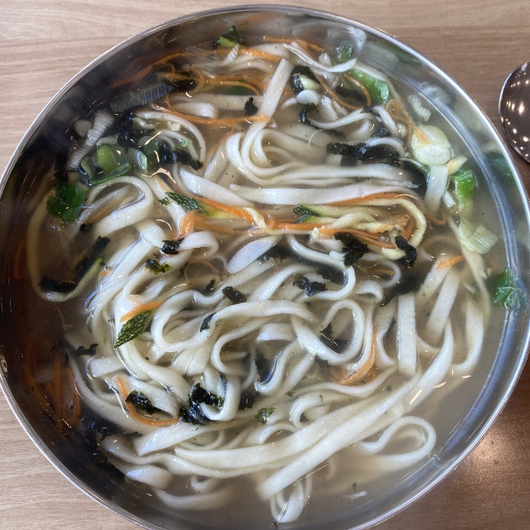  엄마손맛칼국) 죽전에 유명한 칼국수맛집