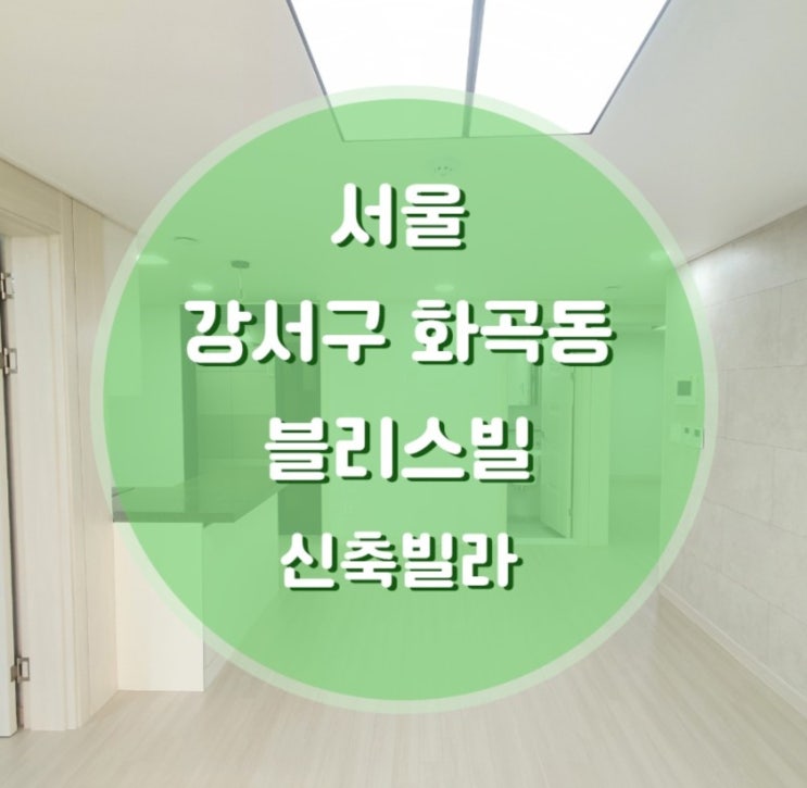  서울 강서구 화곡동 블리스빌 빌라정보 화곡역